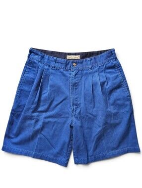 Vintage Bugle Boy Pleated Shorts